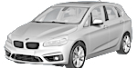 BMW F45 B1955 Fault Code